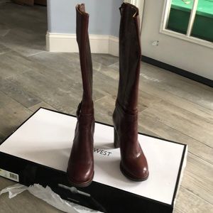 Nine West brown boots